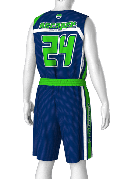 z455  Heat Reversible Basketball Set :: Custom Team Basketball Uniforms